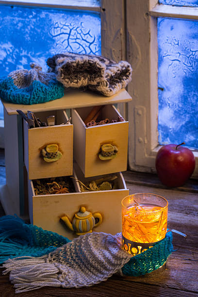 istock Hot linden tea is the best in winter 516464253