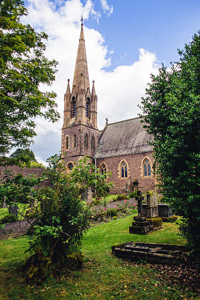 istock Scottish Village Church 516465425