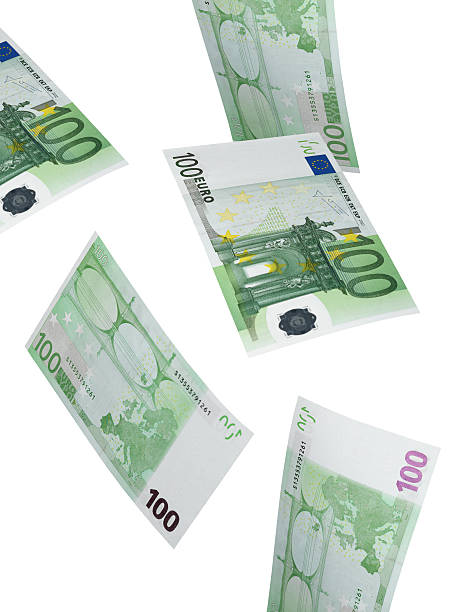 istock One hundred euro bill collage isolated on white 516467019