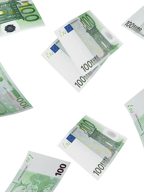 istock One hundred euro bill collage isolated on white 516467023