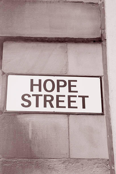 istock Hope Street Sign, Manchester 516488405