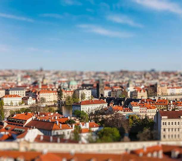 istock Aerial view of Praha from Prague Castle 516488731