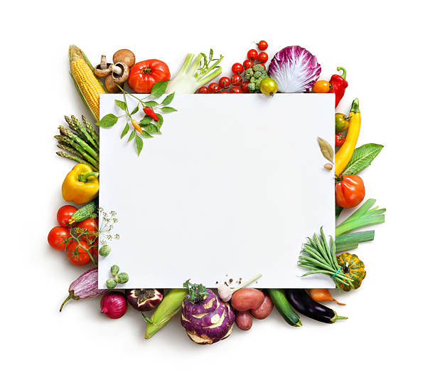 istock Organic food background and Copy space. 516490448