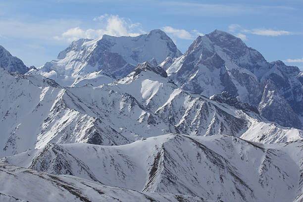 istock Tien-Shan mountains in winter, higher than 4000 516490471