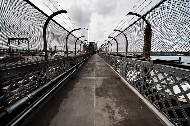 istock Centered Vanishing Point Leads to Sydney Harbour Bridge in Distance 516490504