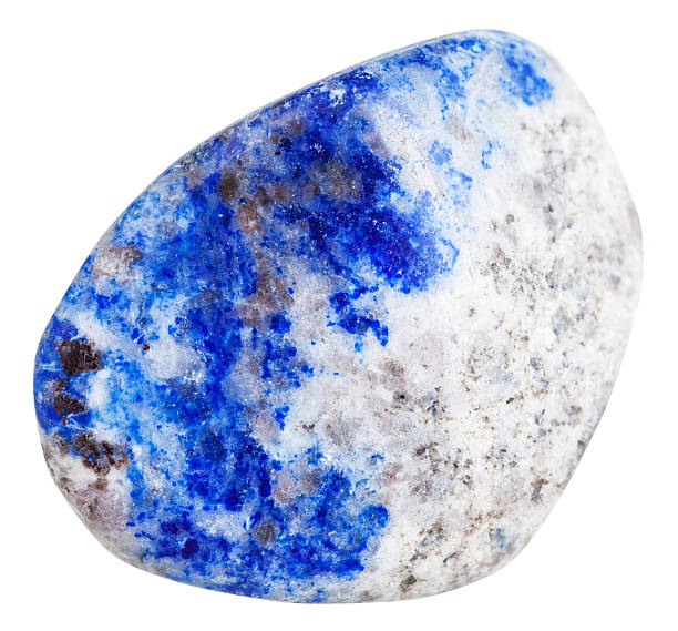 istock pebble of lapis lazuli mineral gem stone isolated 516493978