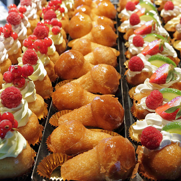 이탈리어어 케이크 컬레션 - italian culture cake pastry food 뉴스 사진 이미지