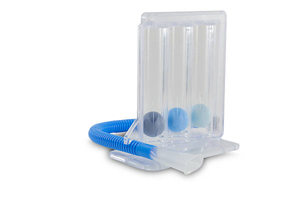 istock Triflow incentive spirometer for inhalation exercise 516500230