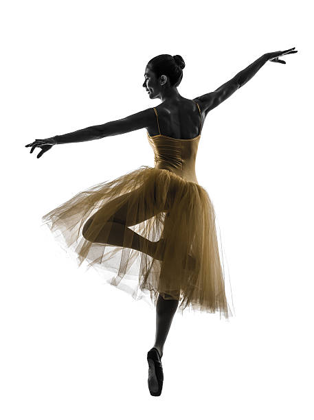 istock woman  ballerina ballet dancer dancing silhouette 516505691