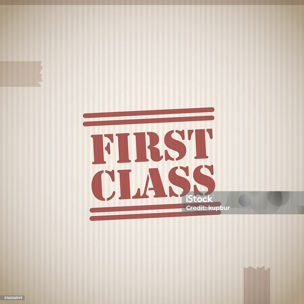 Stamp Sticker First Class First Class Stamp Stock Illustration - Download Image Now - Air Mail ...