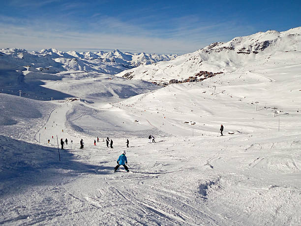 istock Ski slope at Val Thorens, France 516510497
