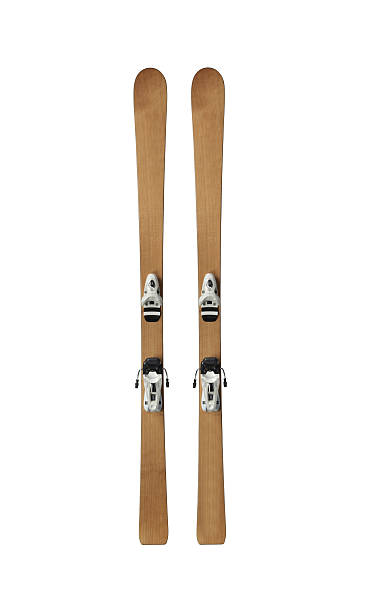 istock vintage pair of skis 516527503