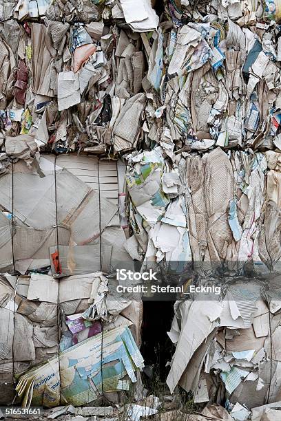 Waste Paper Stock Photo - Download Image Now - Cardboard, No People, Paper