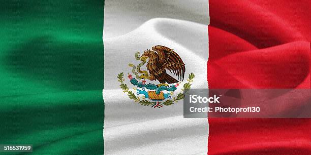 Foto de Pavilhão Do México e mais fotos de stock de Bandeira Mexicana - Bandeira Mexicana, Acenar, Bandeira