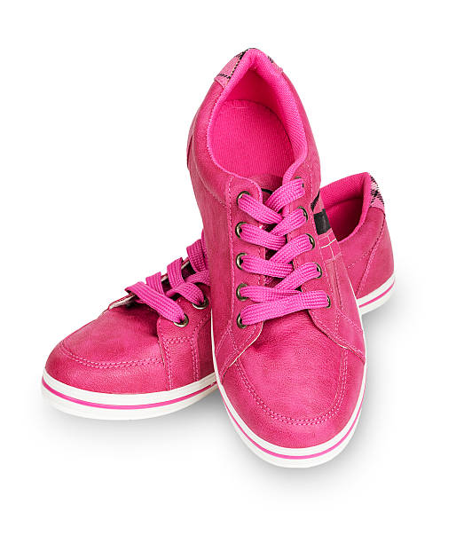 istock Woman pink sneakers 516532213