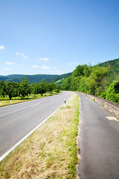 istock Road L 42 along Rhine 516545320
