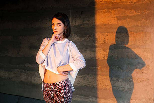 istock Urban fashion model 516548260