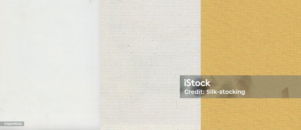 Set of canvas textures Set of three bright canvas textures for background Art Stock Photo