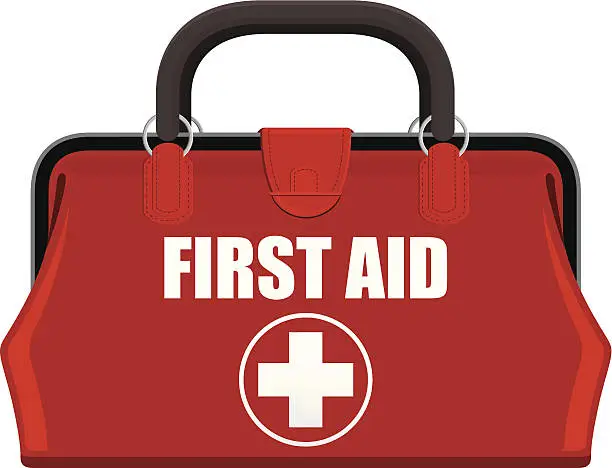 Vector illustration of First Aid Kit
