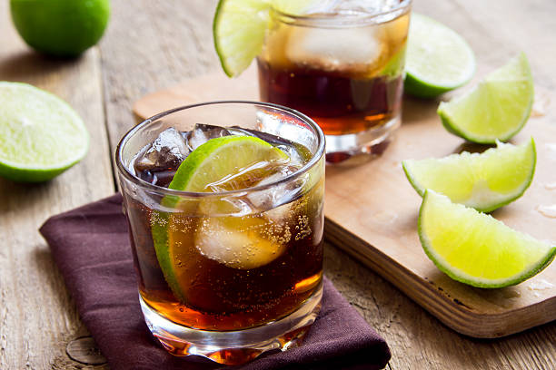 istock Rum and cola Cuba Libre drink 516550354