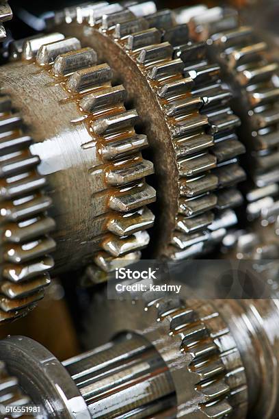 Automobile Engine Or Transmission Gear Box Stock Photo - Download Image Now - Car, Cast Iron, Change