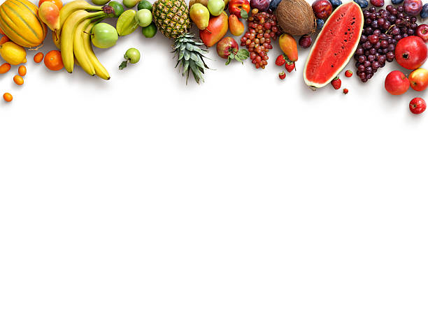 istock Healthy fruits background. 516552796