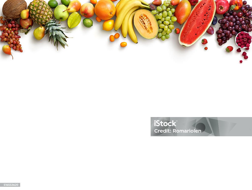 Fond de fruits sains. - Photo de Fruit libre de droits