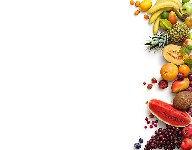 istock Healthy fruits background. 516554842