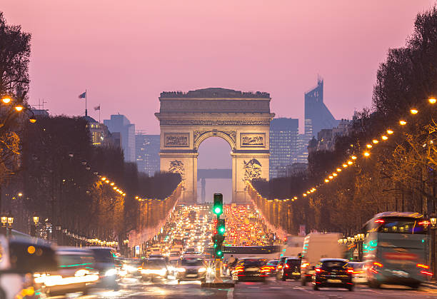 istock Arc of Triomphe Champs-Elysees Paris France 516555480