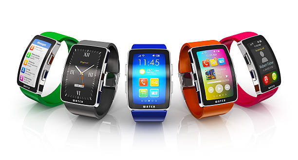 istock Collection of smart watches 516587217