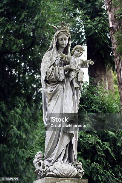 Old Statue On Grave In The Lychakivskyj Cemetery Of Lviv Stock Photo - Download Image Now