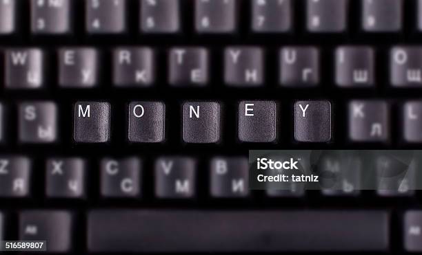 Money Very Sharp Image Keyboad Keys Stock Photo - Download Image Now - Addiction, Business, Computer