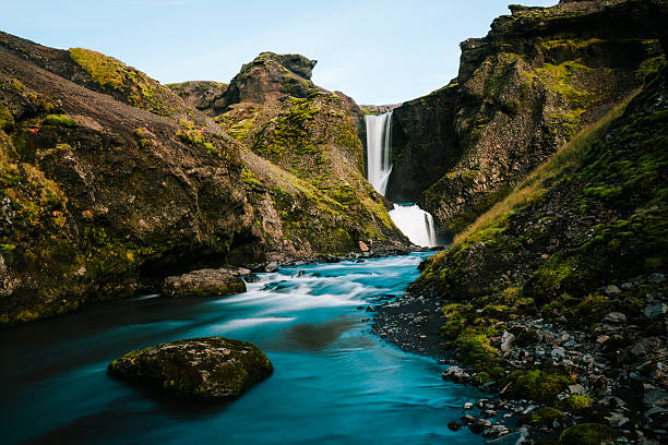 istock Cascades along the River Skoga 516591525
