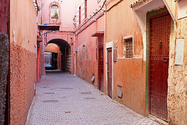 istock Alley in Marrakech Medina. Morocco. 516593898