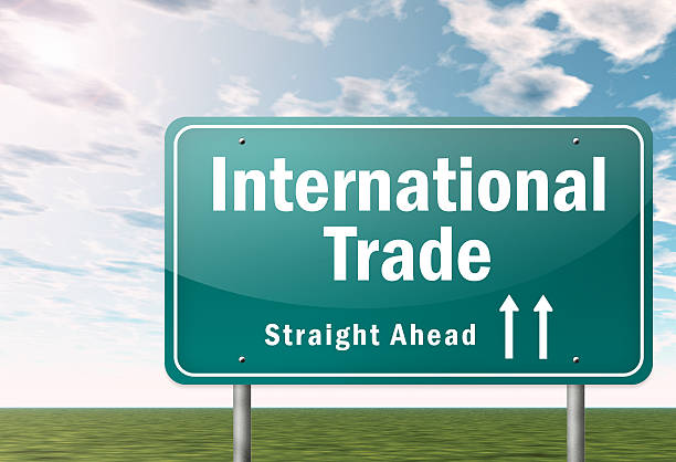 istock Signpost International Trade 516596220