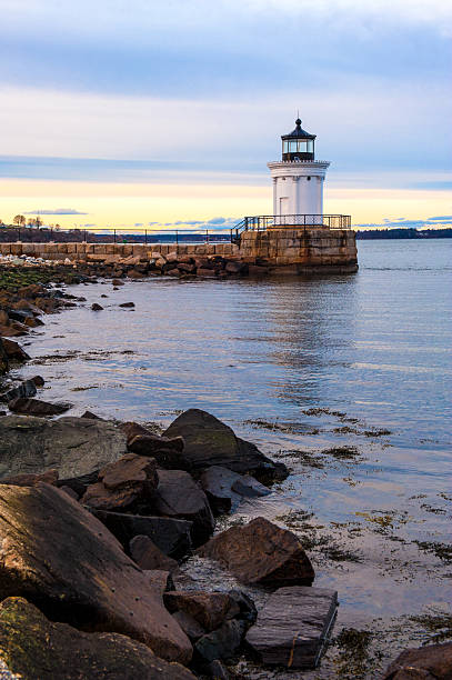 istock Bug Lighthouse in Portland, Maine harbor 516596494