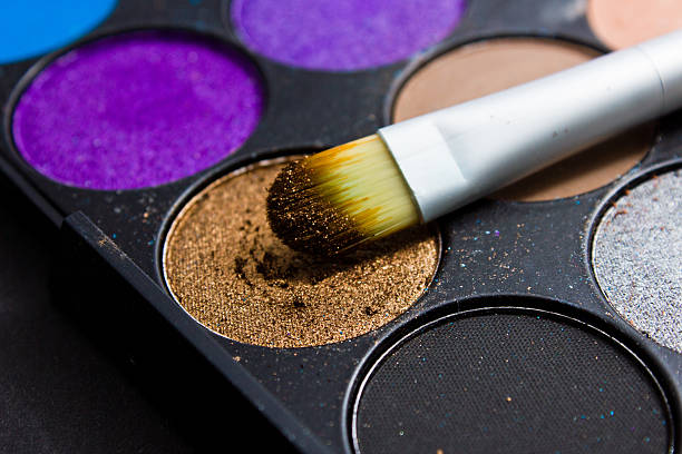 istock Professional pallet of eyeshadow 516598982