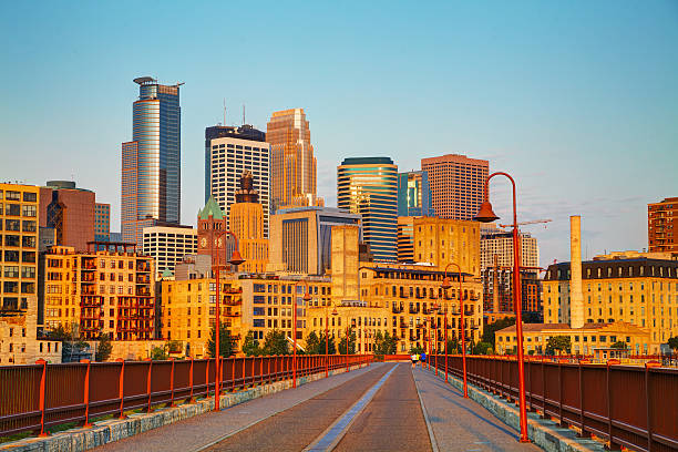 istock Downtown Minneapolis, Minnesota in the morning 516599088