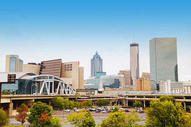 Der Innenstadt von Atlanta, Georgia – Foto