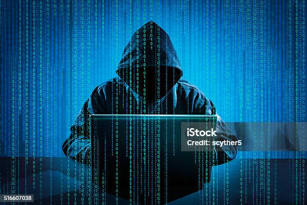 Computer Crime Concept Stock Photo - Download Image Now - Computer Hacker, Computer Crime, Internet