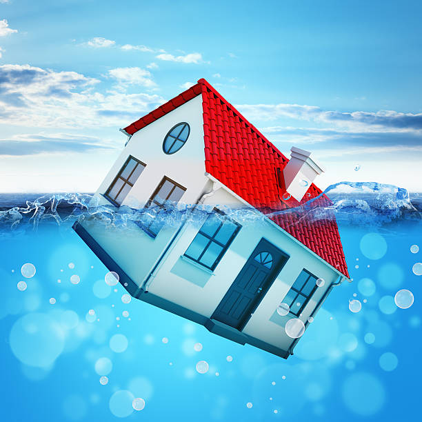 istock House drowning in sea 516607998