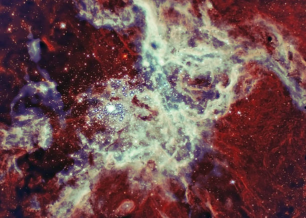 istock Cosmos space stars nebula. Elements of image furnished by NASA. 516608258