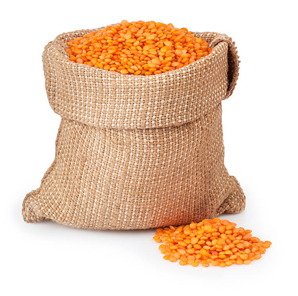 istock red lentils in burlap bag 516609394