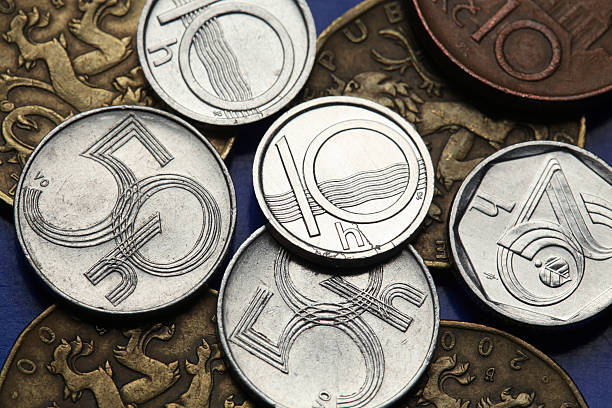 istock Coins of the Czech Republic 516614851