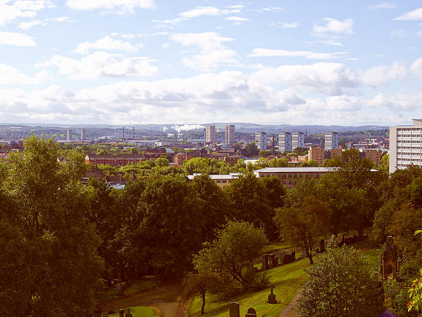 istock Retro look Glasgow picture 516616781