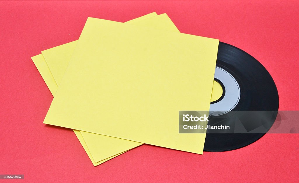 vinyl-Datensätze - Lizenzfrei Schallplatte Stock-Foto