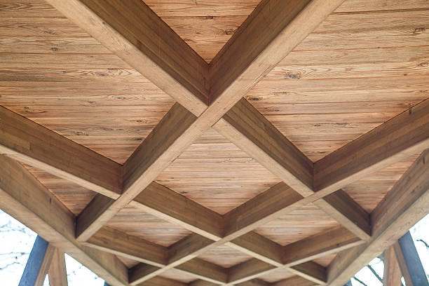 istock Wooden roof decoration 516620812