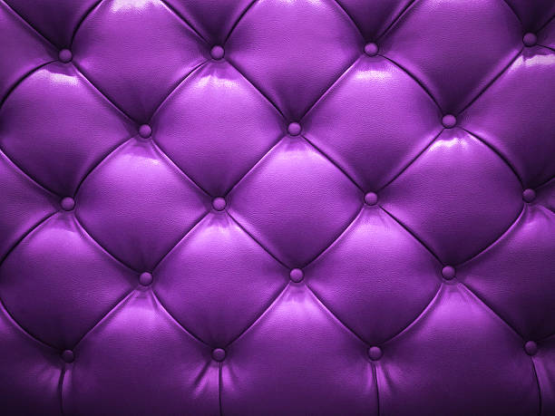 istock Closeup of Natural Purple leather texture 516623232