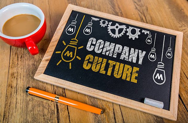 istock Company Culture concept on blackboard 516623848