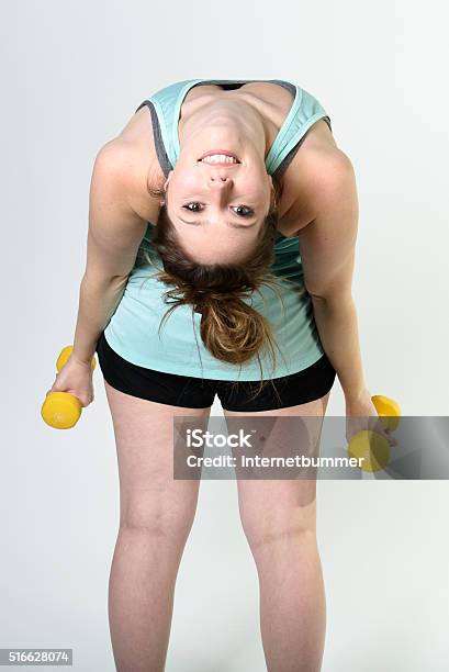 Bending Over Backwards Working Out Stock Photo - Download Image Now - Activity, Adult, Adults Only